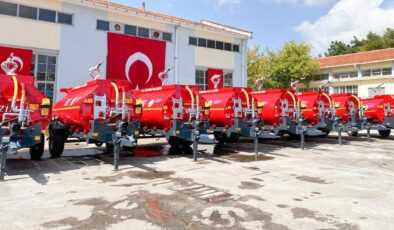 Su tankerleri 400 yangını söndürdü