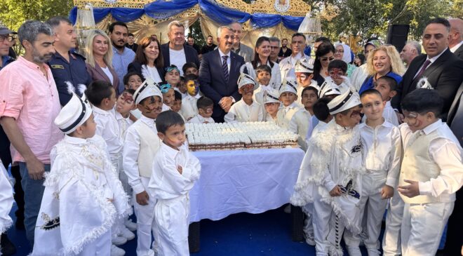 53 çocuk için unutulmaz sünnet şöleni