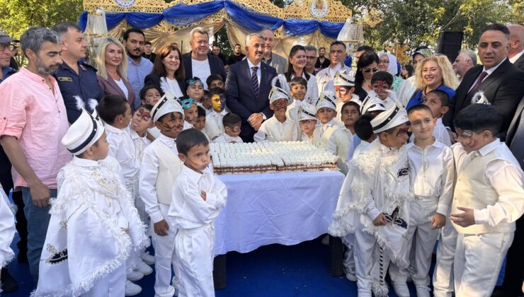 53 çocuk için unutulmaz sünnet şöleni