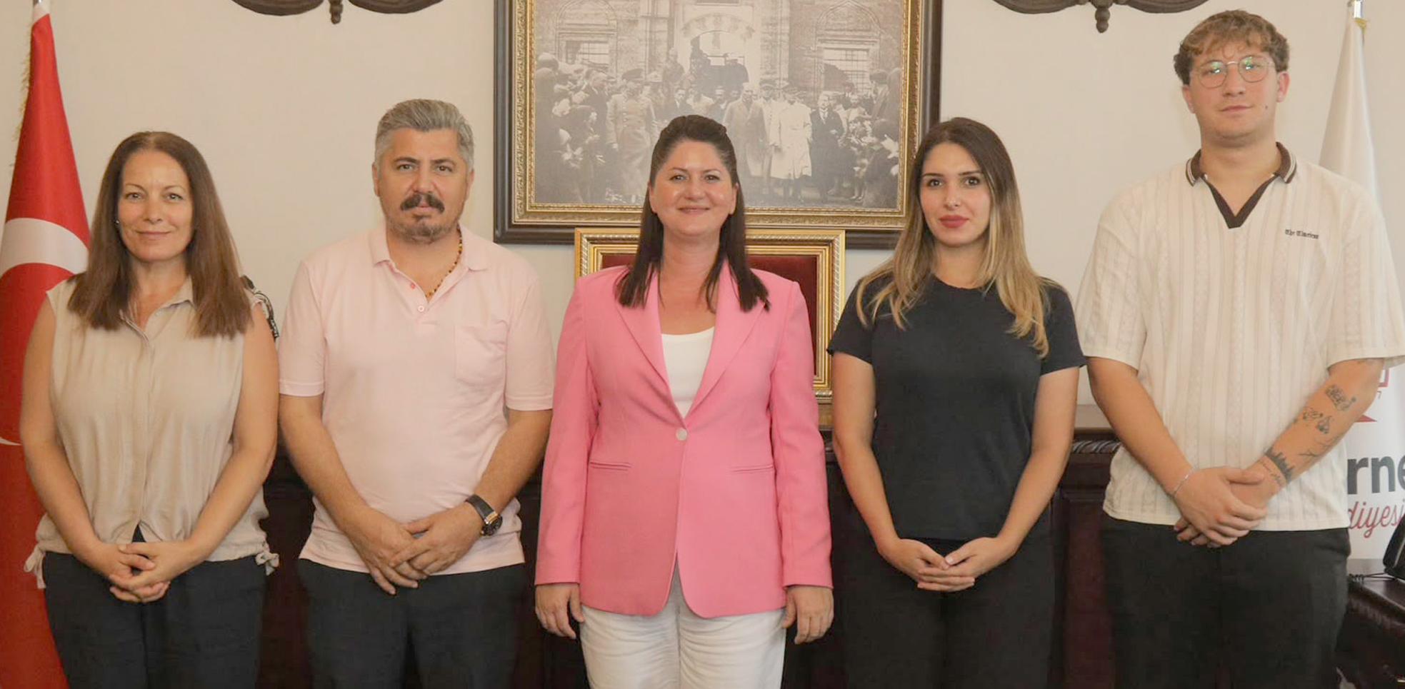Trakya Basın Kulübü’nden Başkan Gencan’a ziyaret