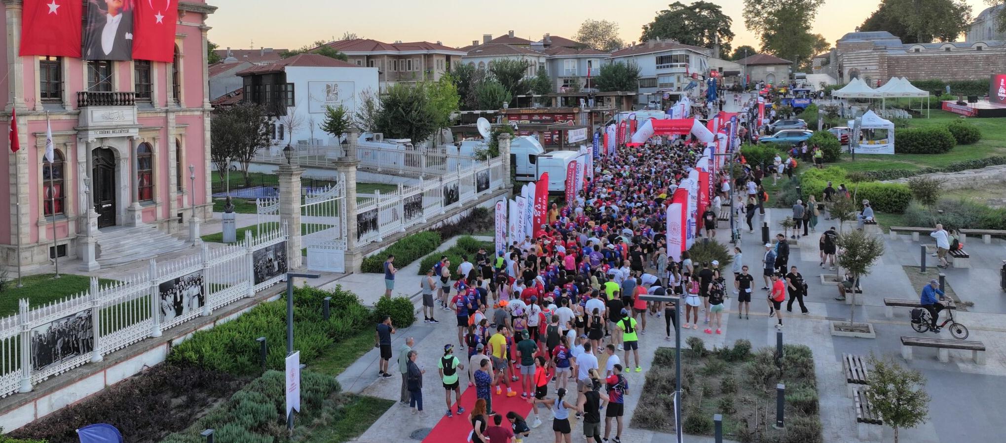 Uluslararası Edirne Maratonu koşuldu