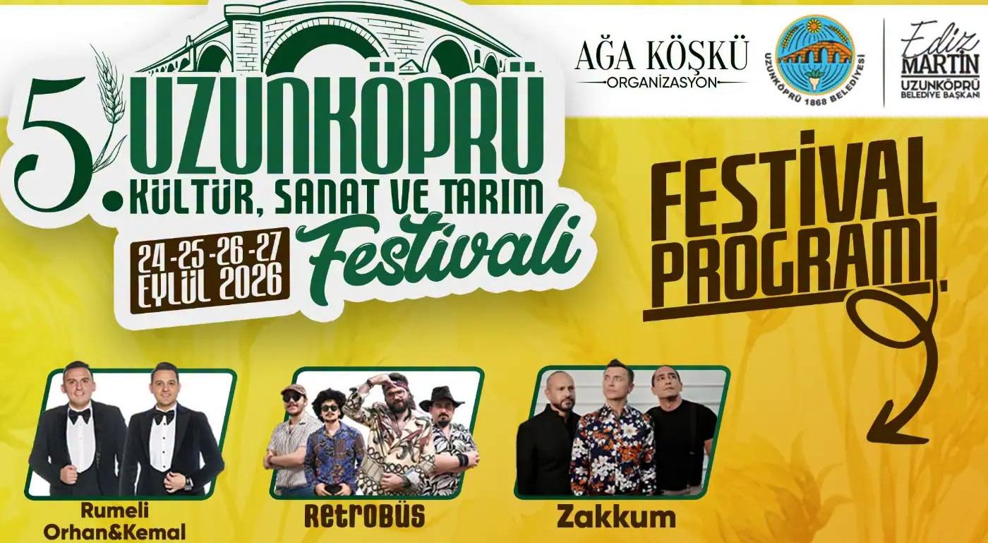 Uzunköprü’yü festival heyecanı sardı