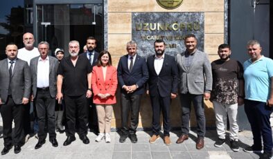 Vali Sezer’den UTSO’ya ziyaret