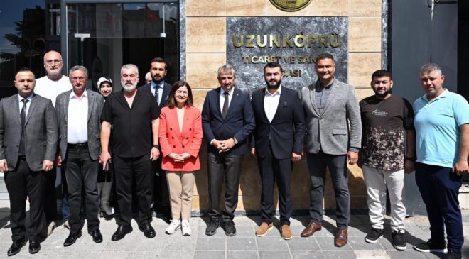 Vali Sezer’den UTSO’ya ziyaret