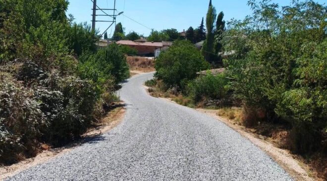 Vaysal’ın yolu yenilendi