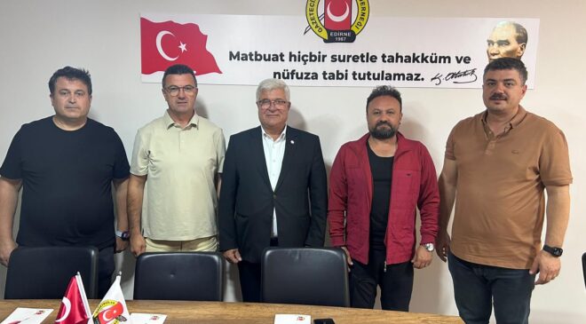 Yeni Parti’den EGD’ye “hayırlı olsun” ziyareti