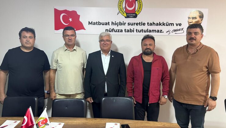 Yeni Parti’den EGD’ye “hayırlı olsun” ziyareti
