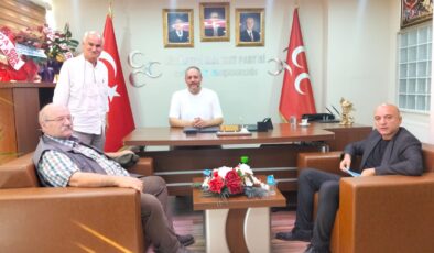 Biçer’e hayırlı olsun ziyareti