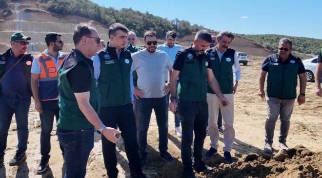 Yücegök’ten baraj inşaatlarında inceleme