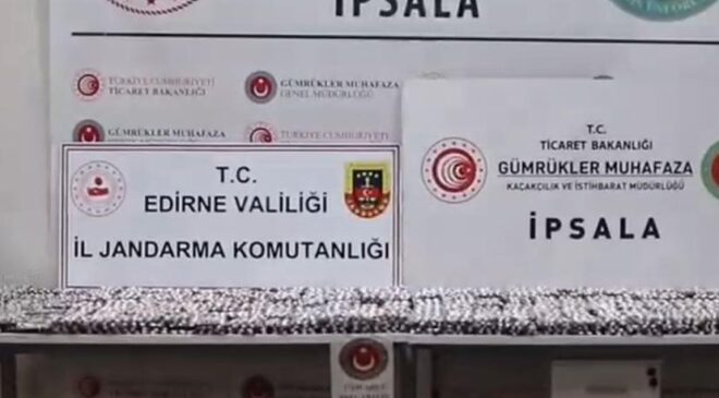 17 bin kapsül ele geçirildi