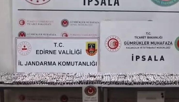 17 bin kapsül ele geçirildi