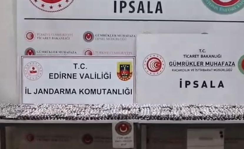 17 bin kapsül ele geçirildi