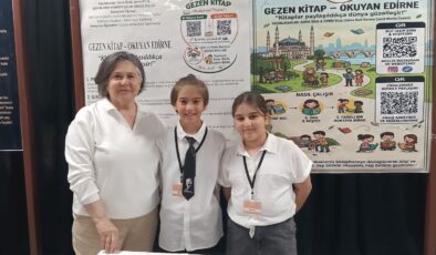 ‘Edirneliler kitap okumuyor’ eleştirisine çocuklardan cevap