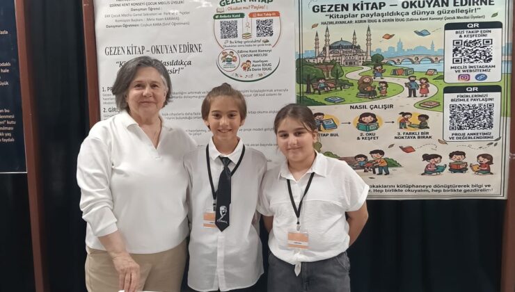 ‘Edirneliler kitap okumuyor’ eleştirisine çocuklardan cevap