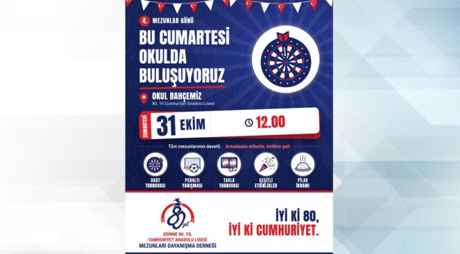 80. Yıl Mezunlar Günü’nde buluşuyor
