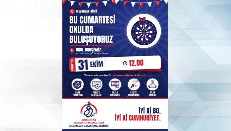 80. Yıl Mezunlar Günü’nde buluşuyor