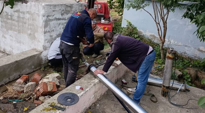 Süleymaniye’nin içme suyu sistemi onarıldı