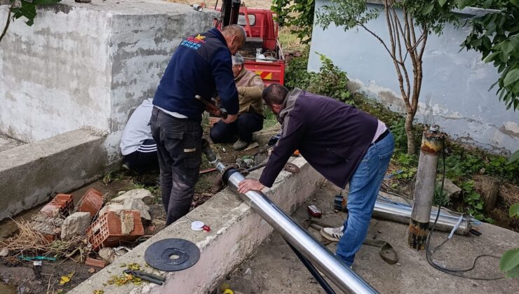 Süleymaniye’nin içme suyu sistemi onarıldı