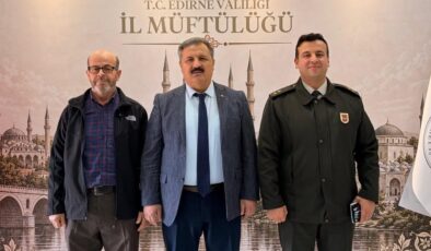 Askerlik Şube Başkanı Kavuş’tan Müftülüğe ziyaret