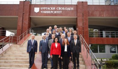 Burgas Free Üniversitesi’ne ziyaret