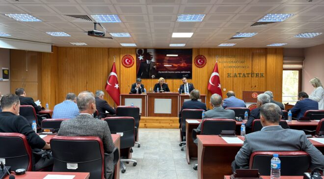 Ekim ayı toplantıları devam ediyor