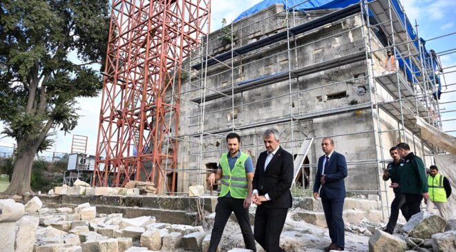 Evliya Kasımpaşa Camisi açılışa hazırlanıyor