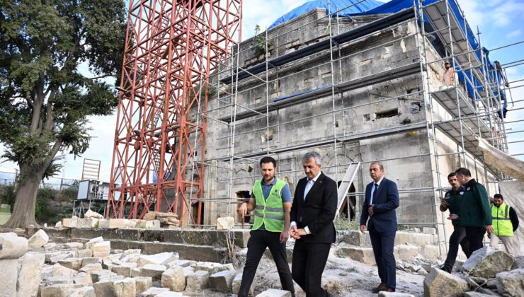Evliya Kasımpaşa Camisi açılışa hazırlanıyor