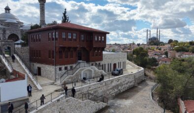 Edirne Mevlevihanesi açılış için gün sayıyor