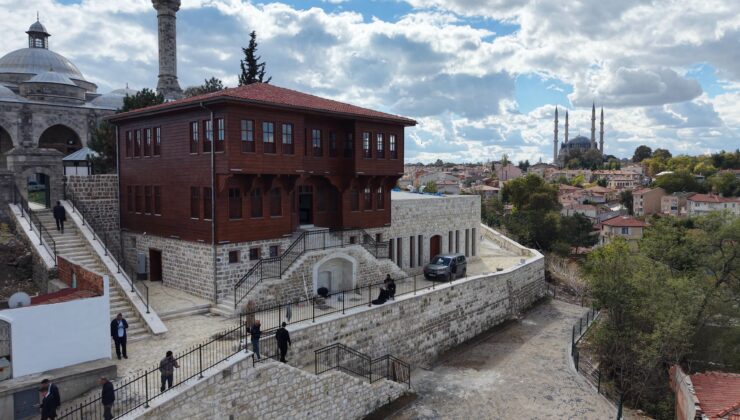 Edirne Mevlevihanesi açılış için gün sayıyor