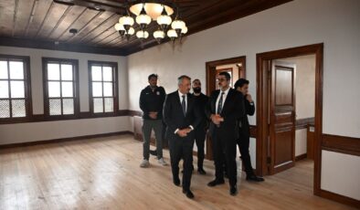 Muradiye Mevlevihanesi’ni Bakan Ersoy’un açması bekleniyor