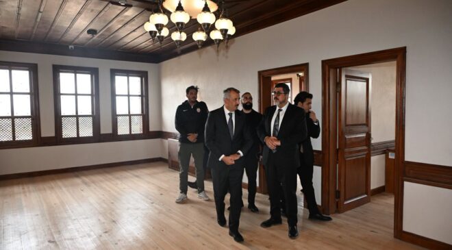 Muradiye Mevlevihanesi’ni Bakan Ersoy’un açması bekleniyor