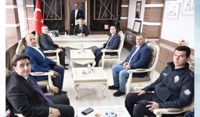 Vali Sezer’den Kaymakam Çolak’a ziyaret