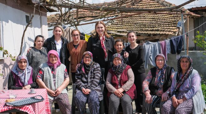 ‘Kadın çiftçilerin yanındayız’