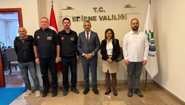 AFAD heyetinden Vali Sezer’e ziyaret