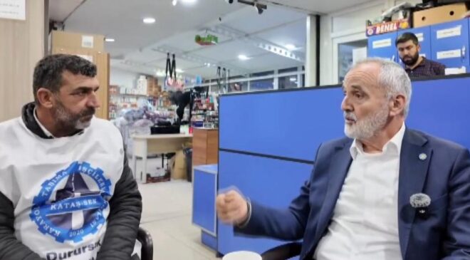 Akalın, TIR şoförlerinin yanında