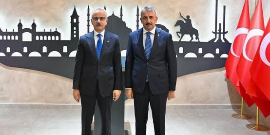 Bakan Uraloğlu, Edirne Valiliği’ni ziyaret etti