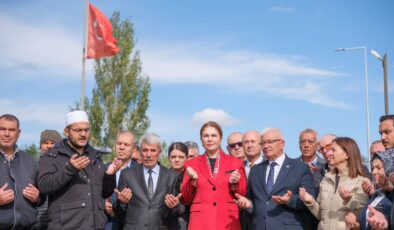 Asfalt çalışması dualarla başladı