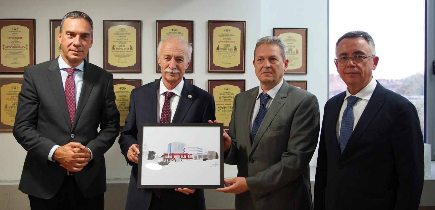 Burgas Free Üniversitesi’ne ziyaret