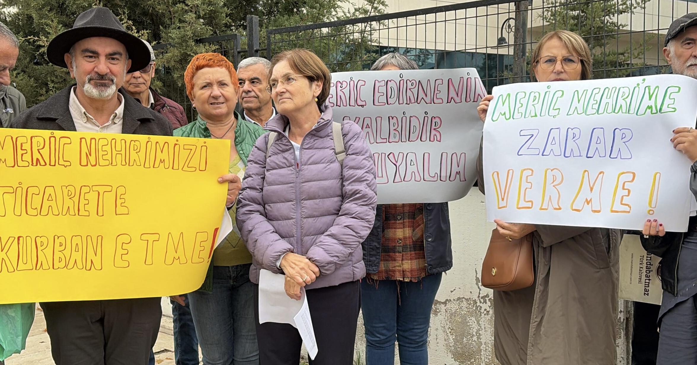 Çevrecilerden Meriç Nehri’nin geleceği için itiraz