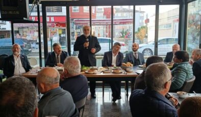 Din görevlileri kahvaltıda buluştu