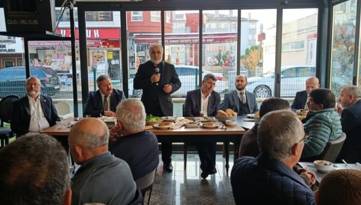 Din görevlileri kahvaltıda buluştu