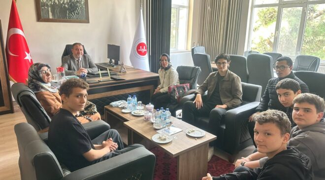 Dini İhtisas Merkezine öğrencilerden ziyaret