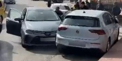 Direksiyon başında fenalaşan sürücü kaza yaptı