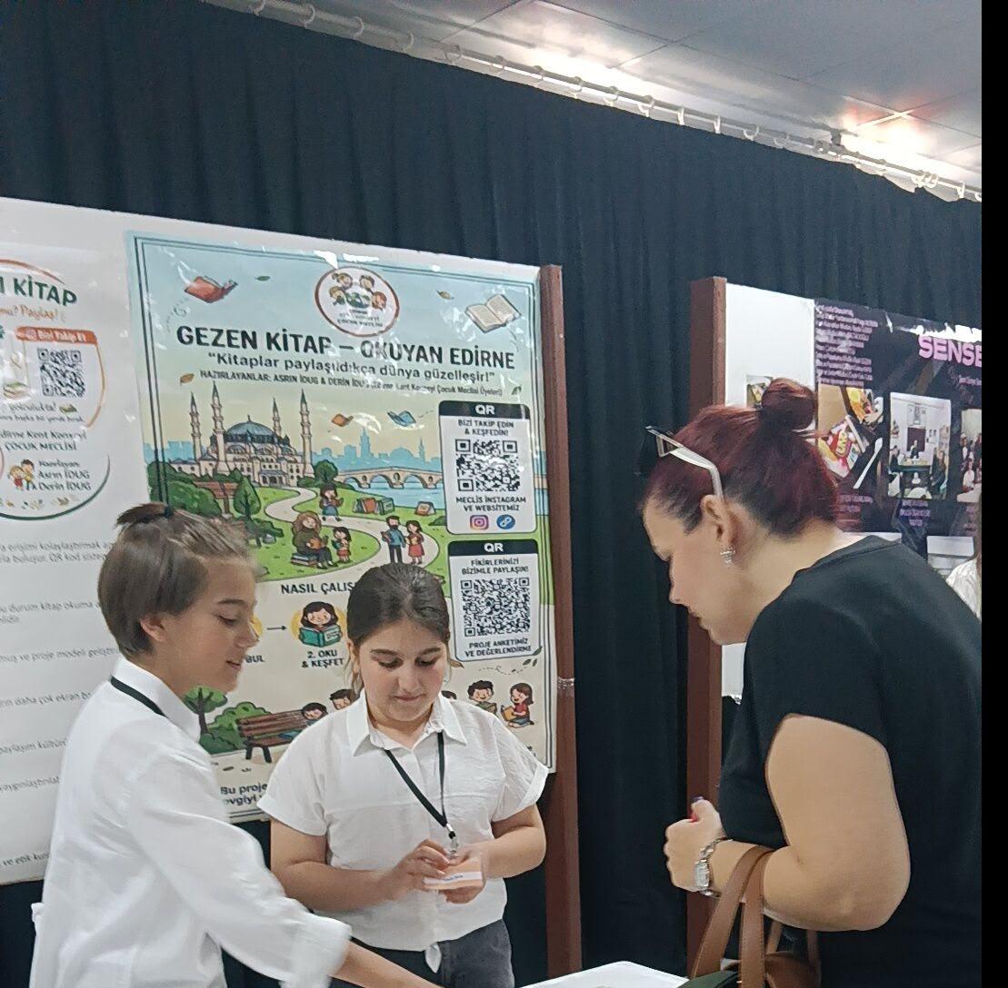 ‘Edirneliler kitap okumuyor’ eleştirisine çocuklardan cevap