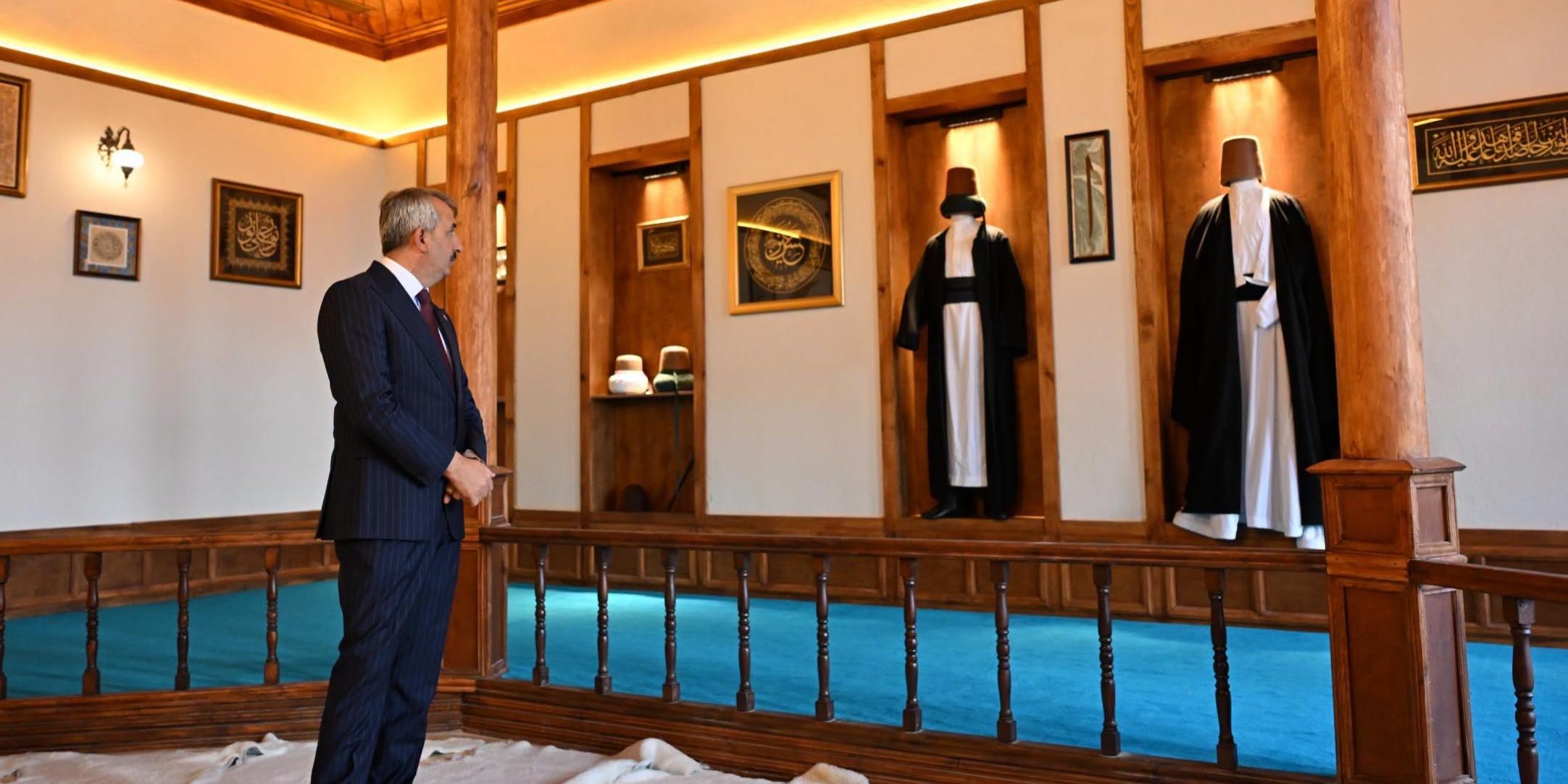 Edirne Mevlevihanesi açılış için gün sayıyor