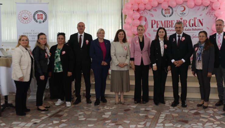 Edirne’de “Pembe Bir Gün”