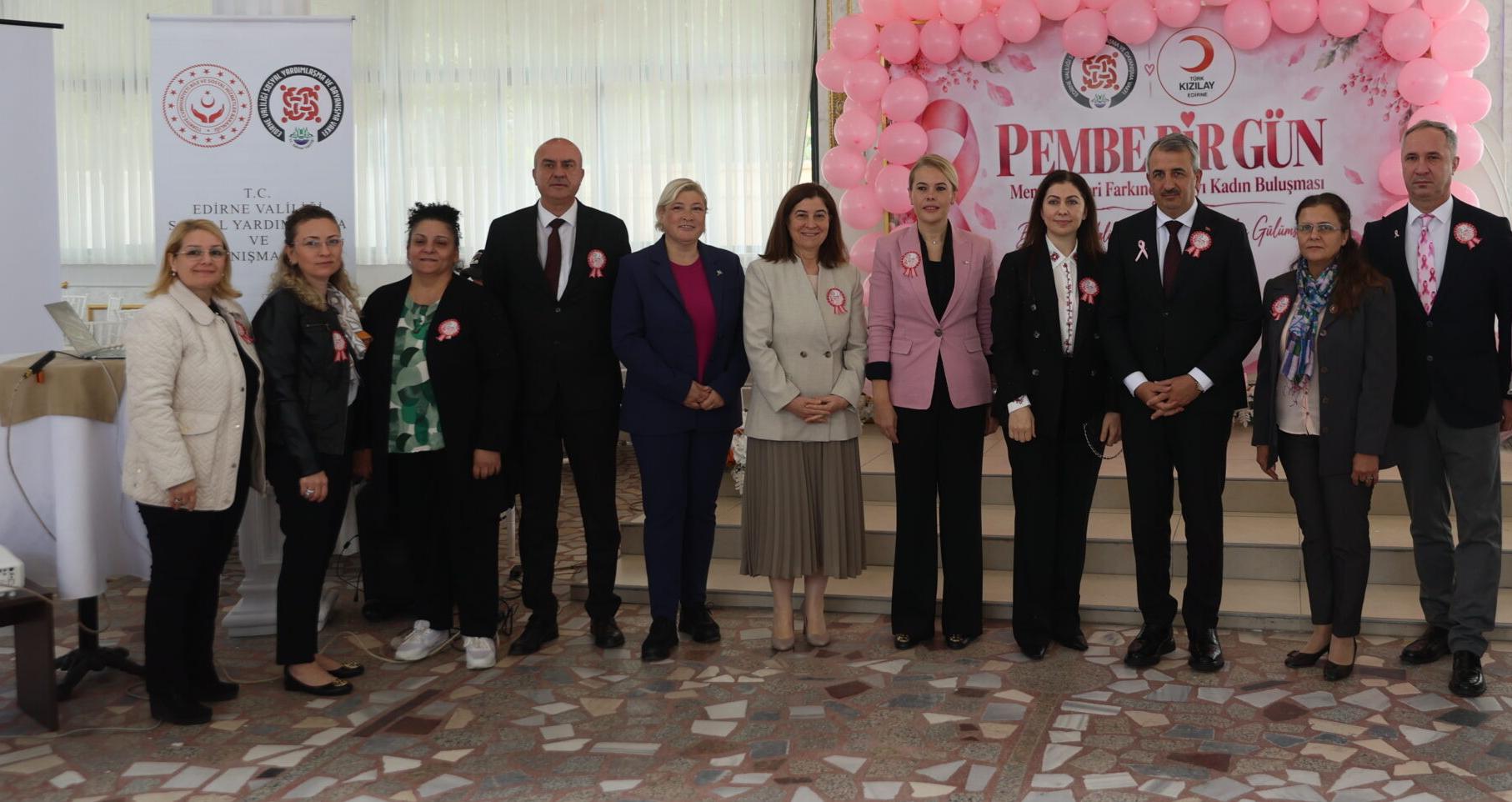 Edirne’de “Pembe Bir Gün”