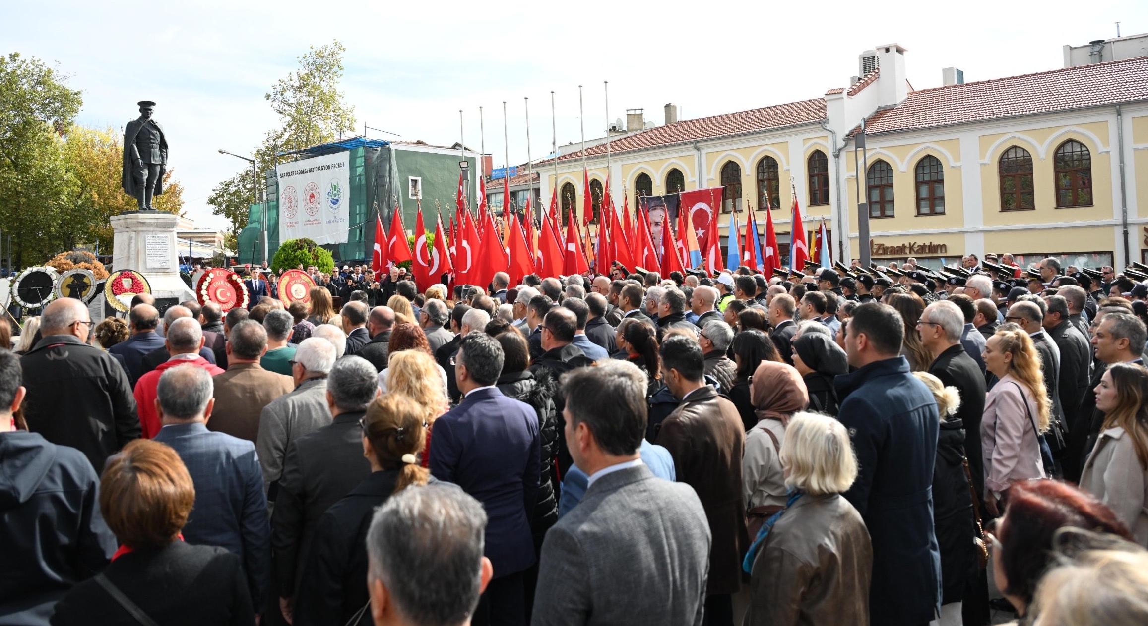 Edirne’de Cumhuriyet coşkusu