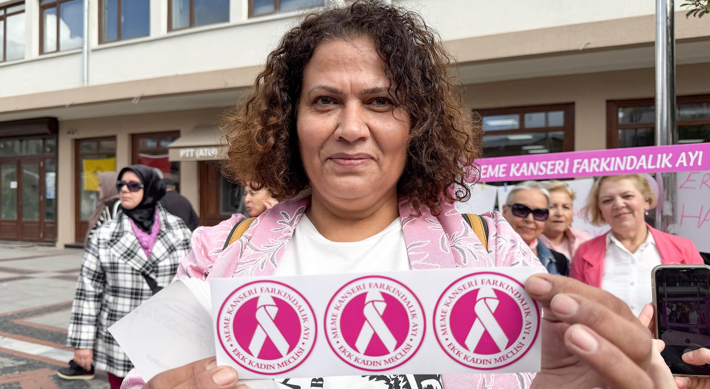 Edirne’de pembe farkındalık