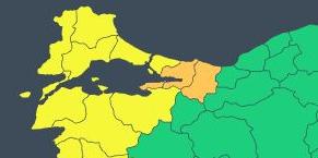 Edirne’ye sarı kodlu uyarı